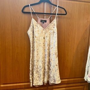 Lulu’s Crushed Velvet Dress